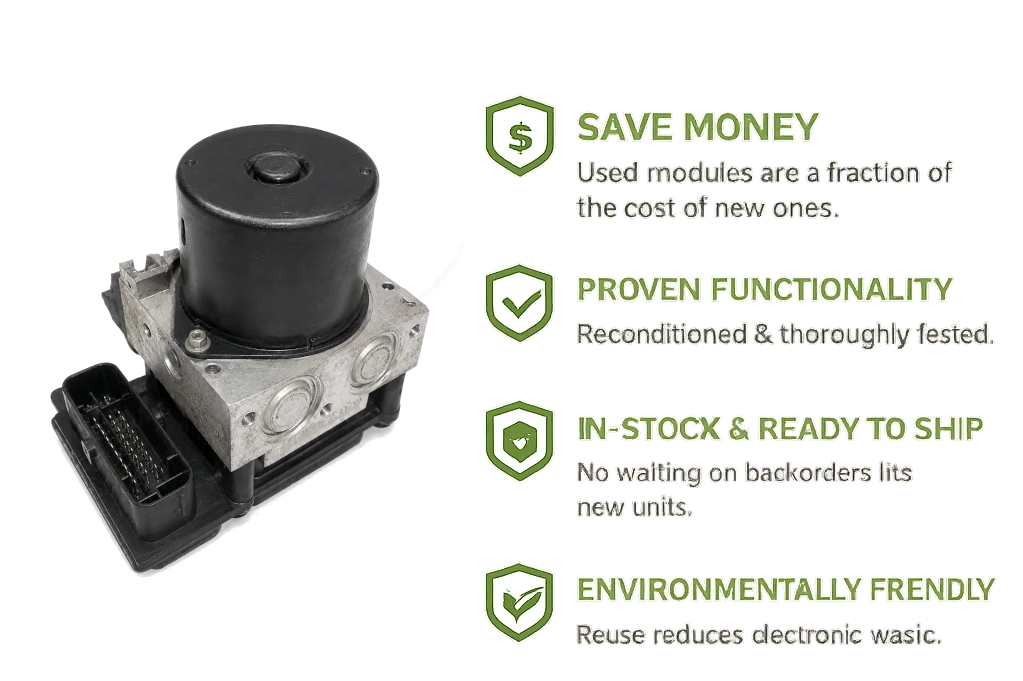 Used ABS Module Power Brke Booster